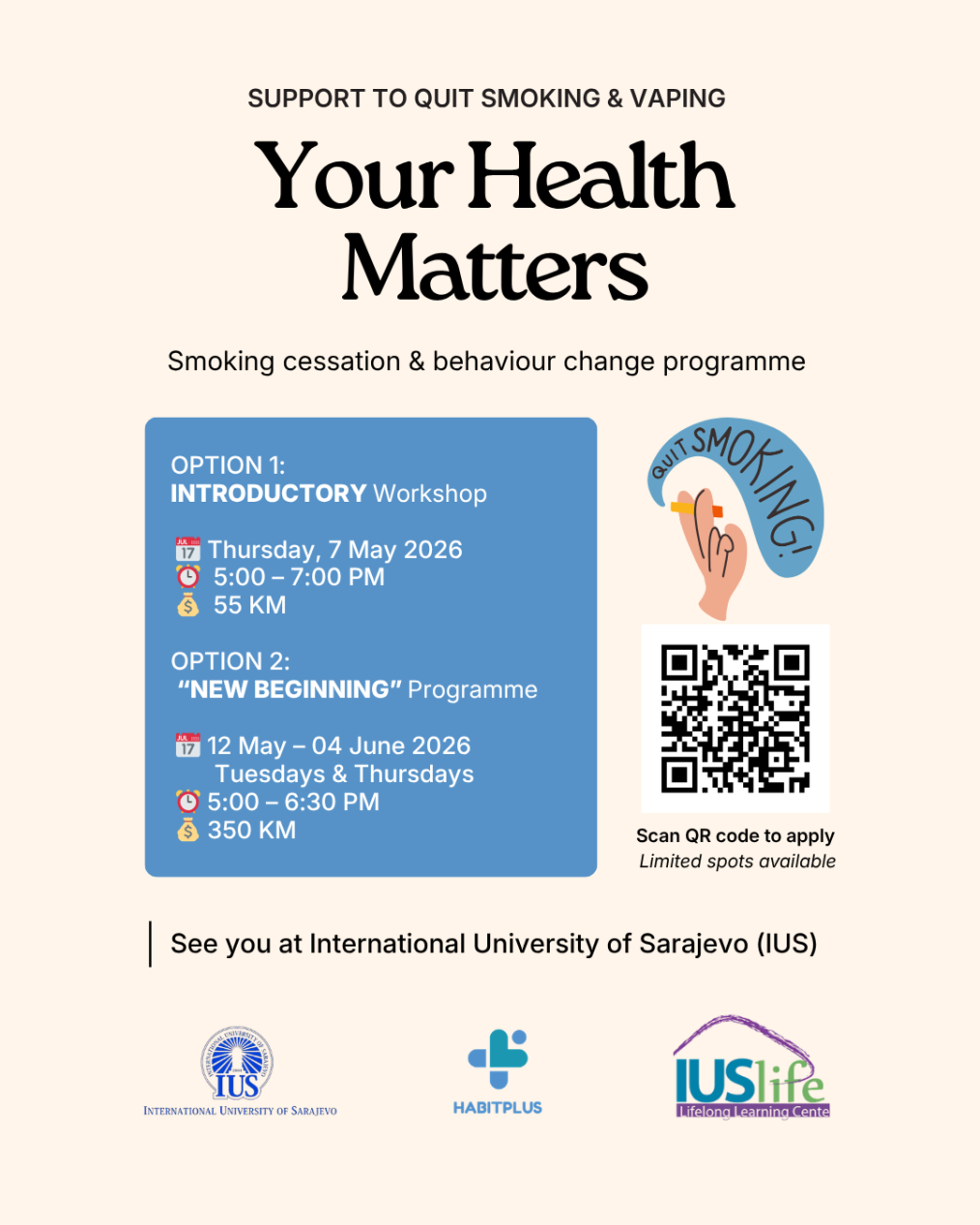 Quit Smoking. Start Living!