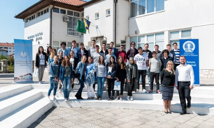 Follow-up workshop for high-school students in Mostar organized by IUSLife