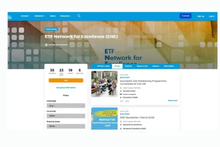Novo važno postignuće: Centar za cjeloživotno učenje IUS-a – IUS Life postao član mreže Evropske fondacije za obrazovanje (ETF)